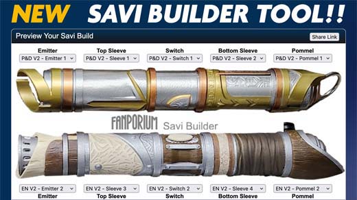 New Savi Builder tool!